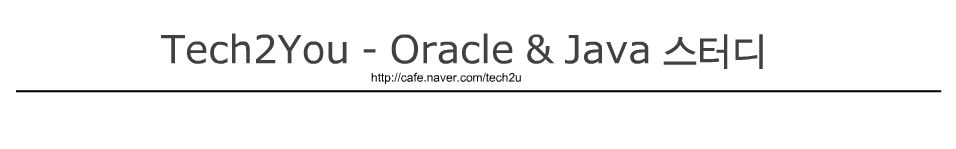 Tech2You - Oracle & Java ͵