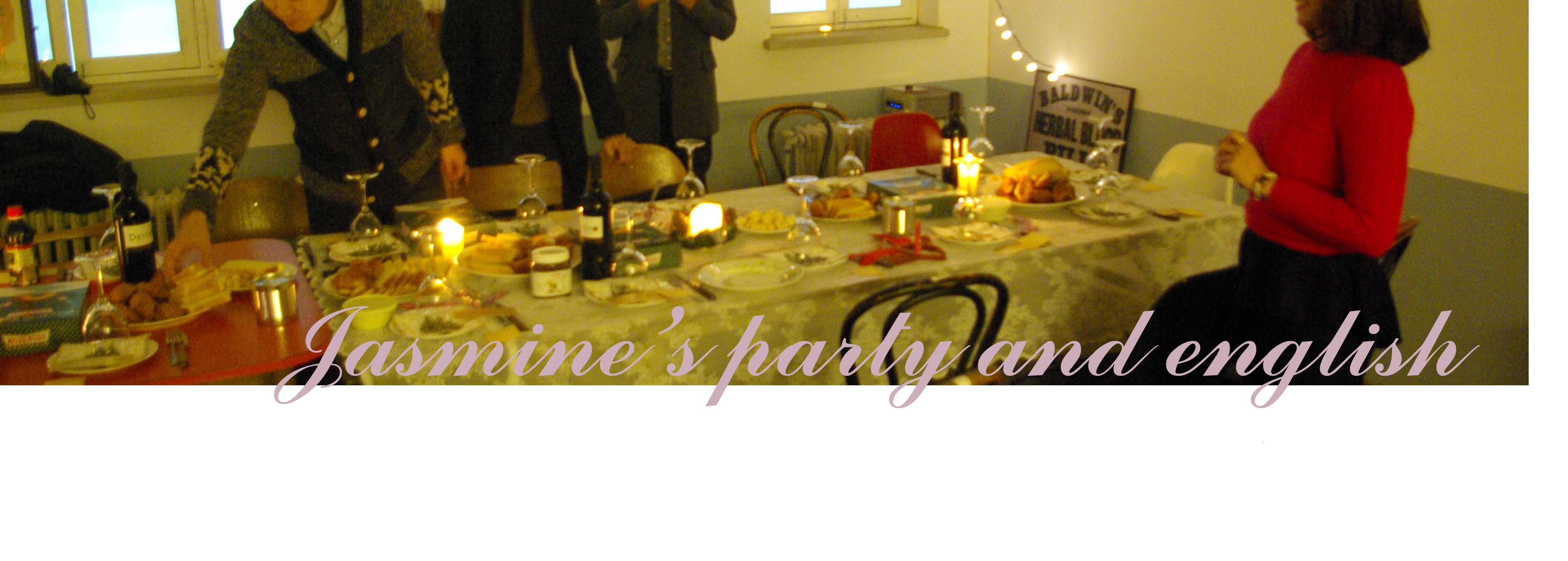 * Jasmine's Party & English : Ƽ ׸  *