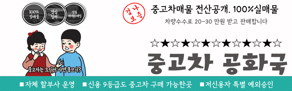 홍영진 중고차공화국▶판매,매입,할부◀네이버 실매물 대표카페