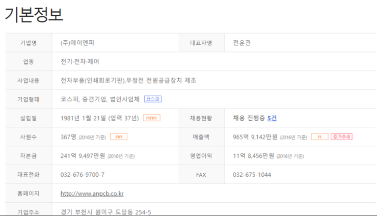 (주)에이엔피 이미지