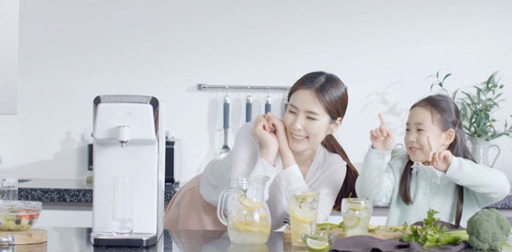 아쿠아정수기 이미지
