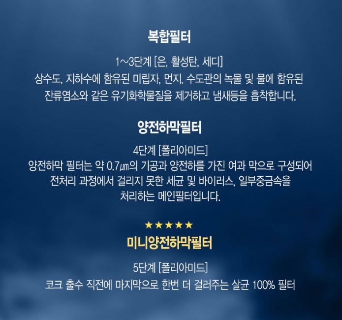 아쿠아정수기 이미지