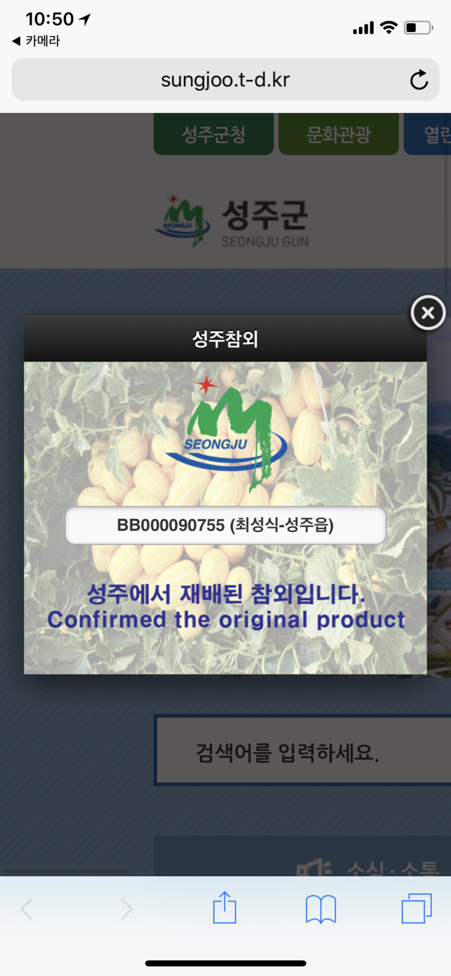 신선청과 이미지