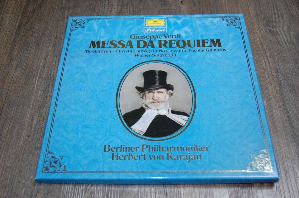 클래식 LP 베르디의 레퀴엠 (Verdi Requiem) - 카라얀/그라마폰