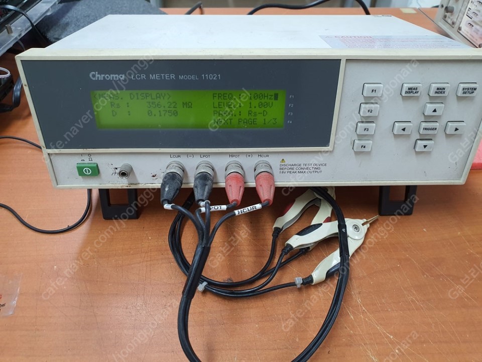 Chroma LCR Meter 11021 측정공구 중고나라