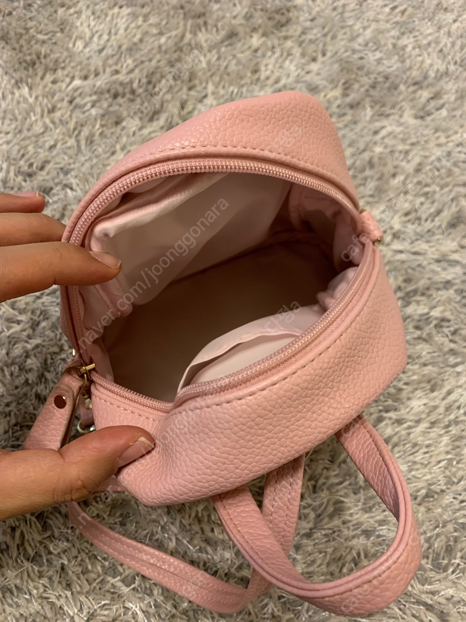 라인프렌즈 가방 & 미니 핑크 가방