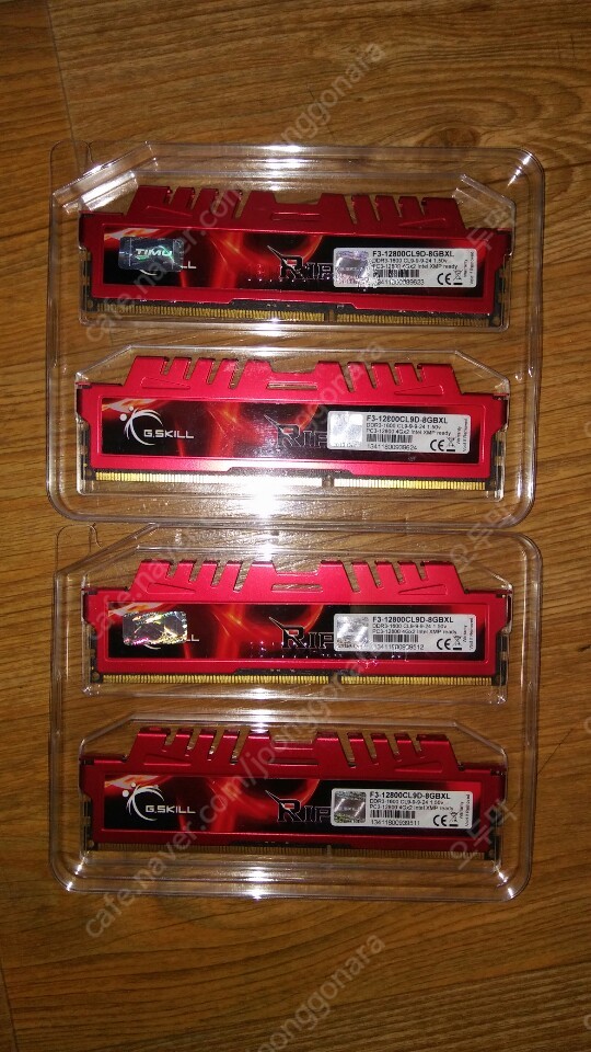 G.SKILL DDR3 16GB(4*4) 지스킬 립죠스 16G 팝니다.(청주)