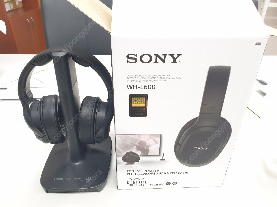 SONY 헤드셋 WH L600R (개봉만한 상품, 노이즈캔슬링 헤드셋, 이어폰 교환가능)
