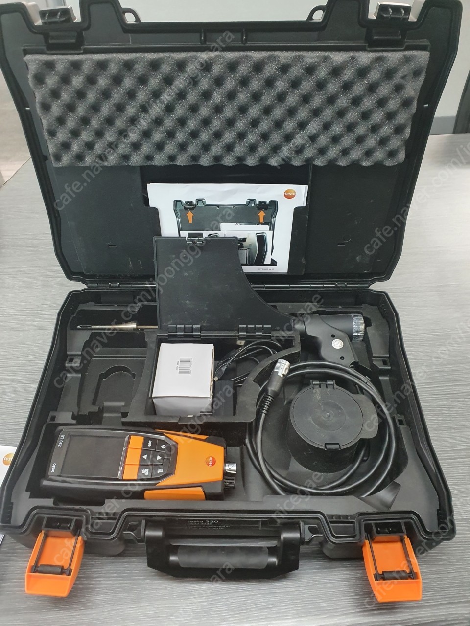 TESTO320 연소가스분석기 기본세트 팝니다.