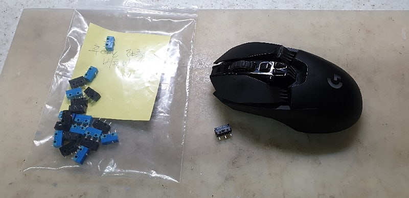 로지텍(Logitech) G902 마우스 수리, 구미 택배입고. : 네이버 블로그