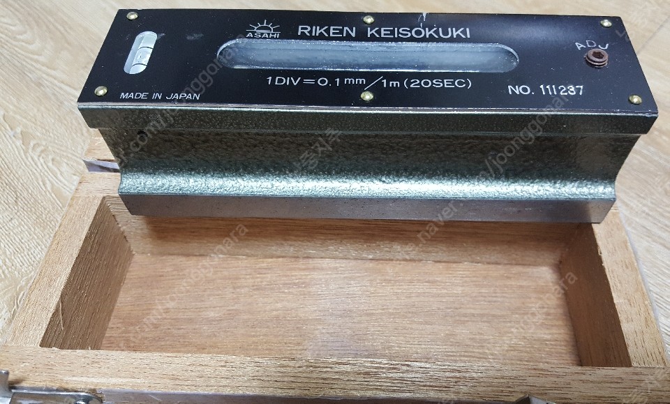 정밀평형수준기 RIKEN KEISOKUKI 판매합니다.