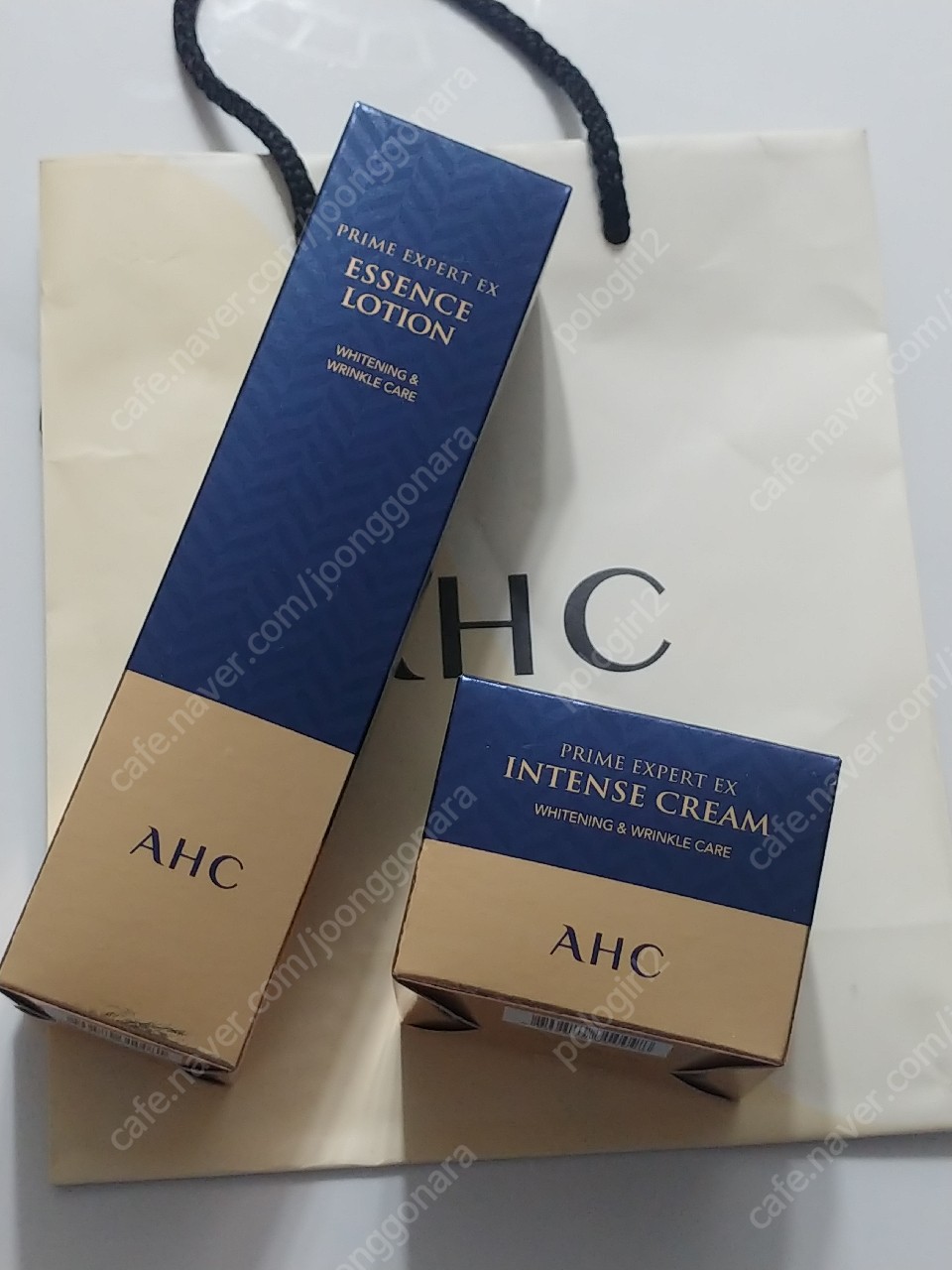 AHC 프라임 엑스퍼트 EX 에센스로션 인텐스크림--2
