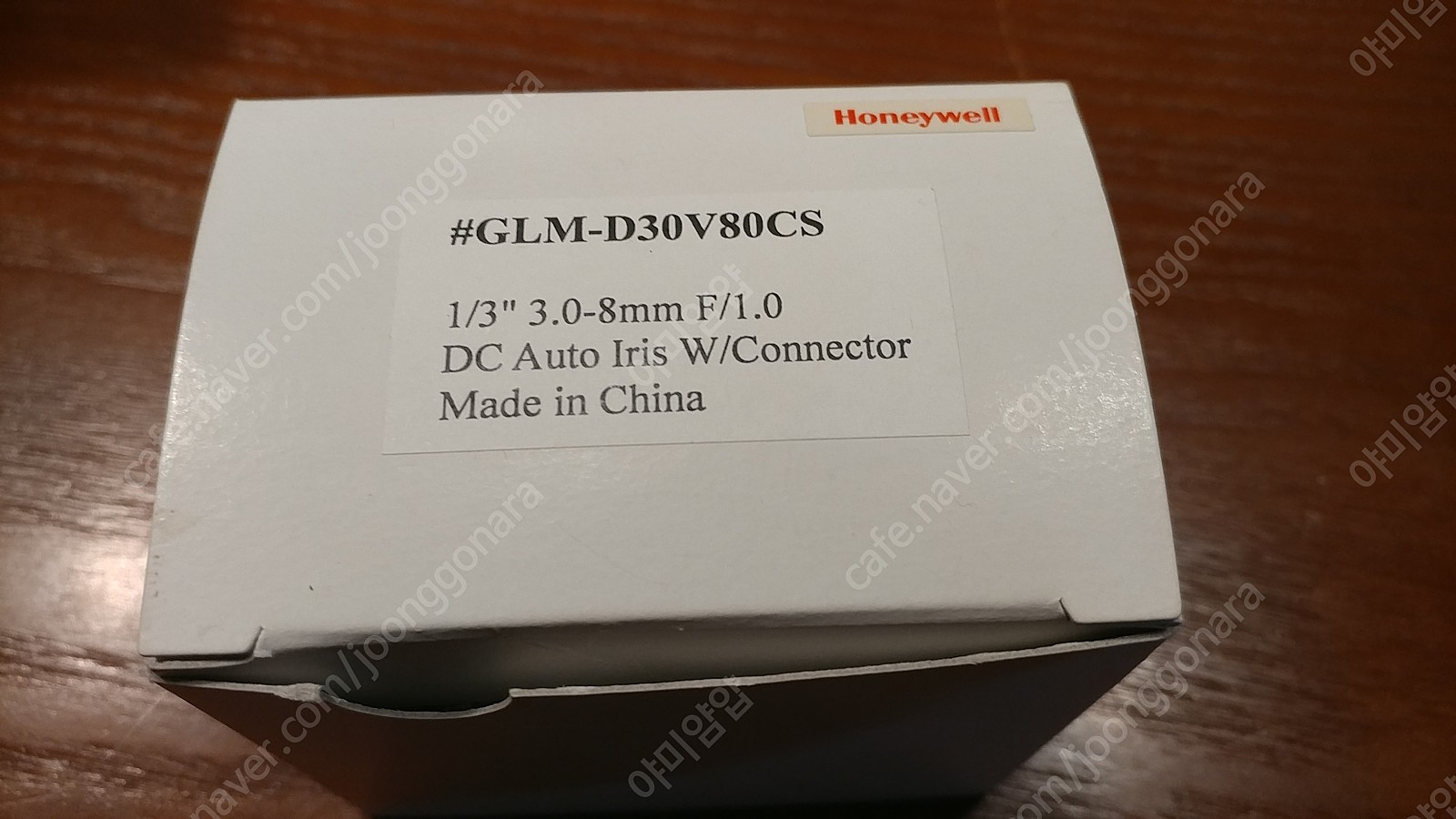 Honeywell cctv 화상카메라 렌즈 GLM-D30V80CS 반값이하로 드립니다.