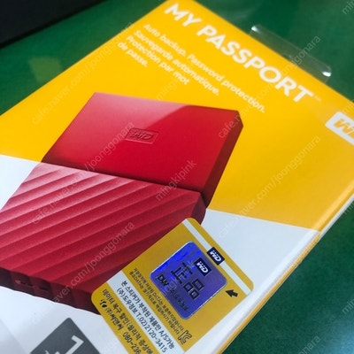 마이패스포트 WD 포터블HDD 1TB USB3.0