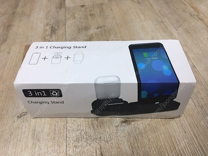 3in1 아이폰 에어팟 애플워치 충전거치대 새제품