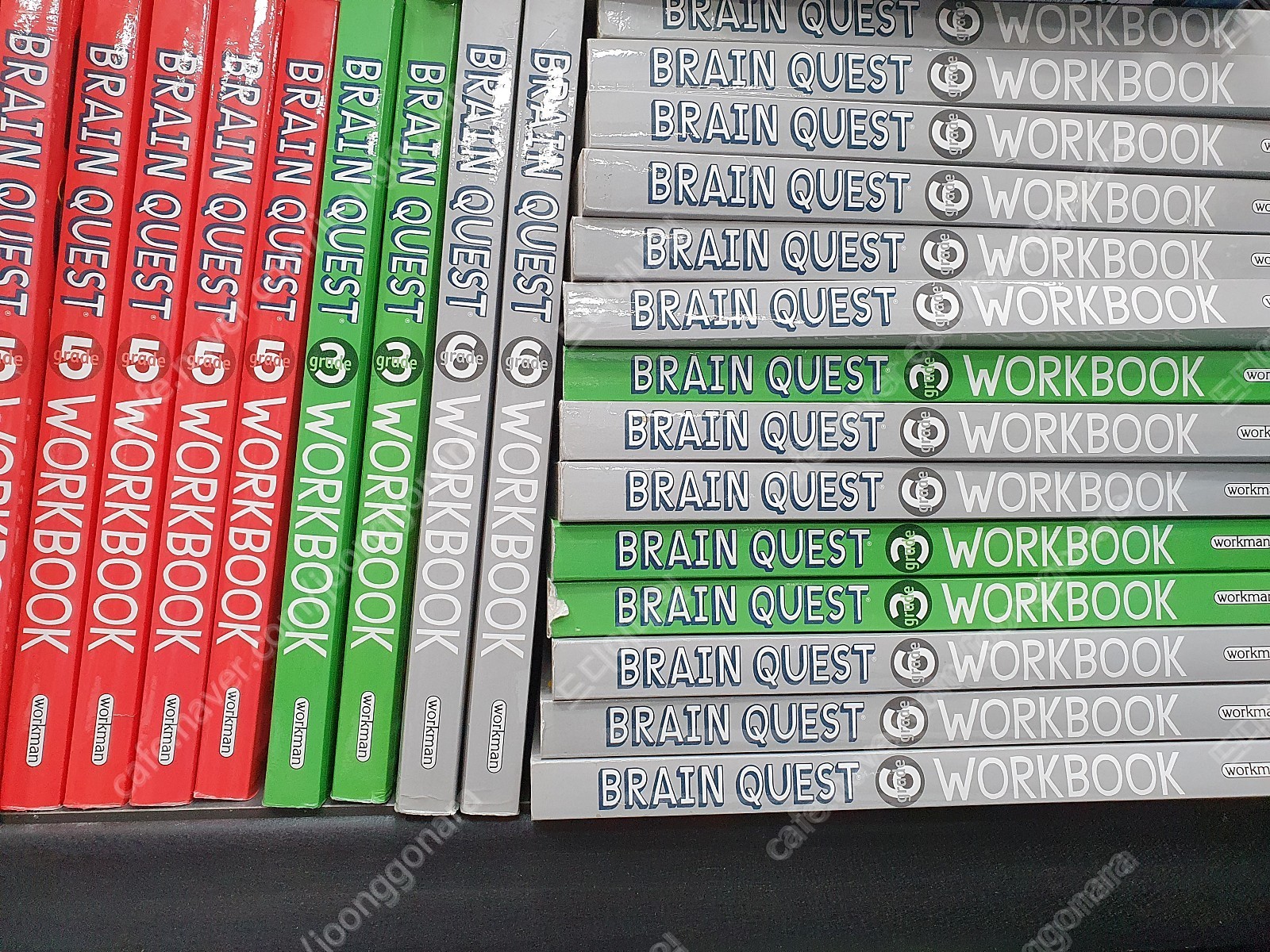 (새상품)BRAIN QUEST 브레인퀘스트 영어교제 WORK BOOD 3, 5, 6