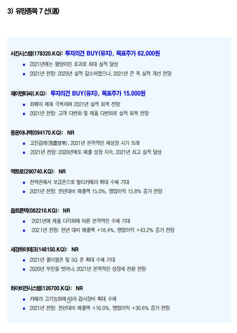 산업분석: 스마트폰] 2021년 스마트폰 유망 종목 7선: 서진시스템, 제이앤티씨, 동운아나텍, 액트로, 옵트론텍, 세경하이테크,  하이비전시스템 : 네이버 블로그