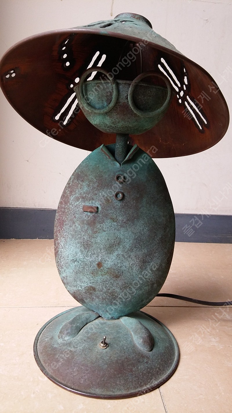 인테리어 청동(구리) 스텐드 엔틱 소품 장식품--3