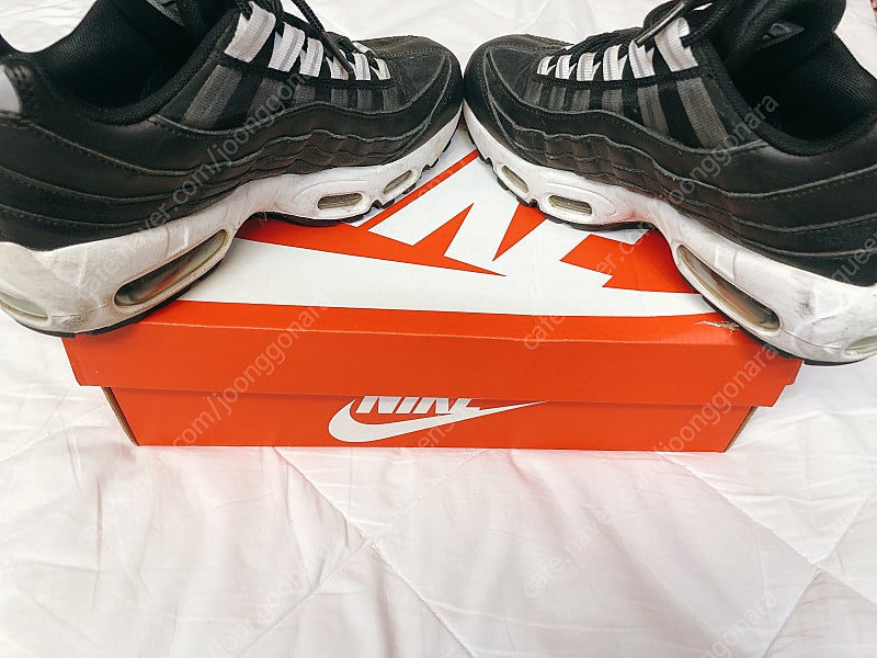 나이키 에어맥스 airmax 95 우먼스 235 블랙(...--4