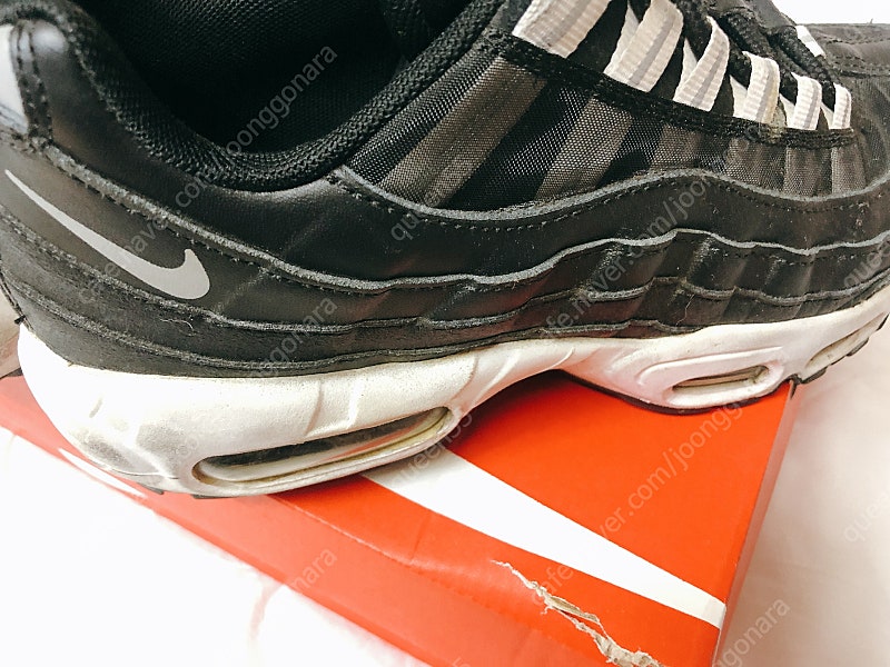 나이키 에어맥스 airmax 95 우먼스 235 블랙(...--2