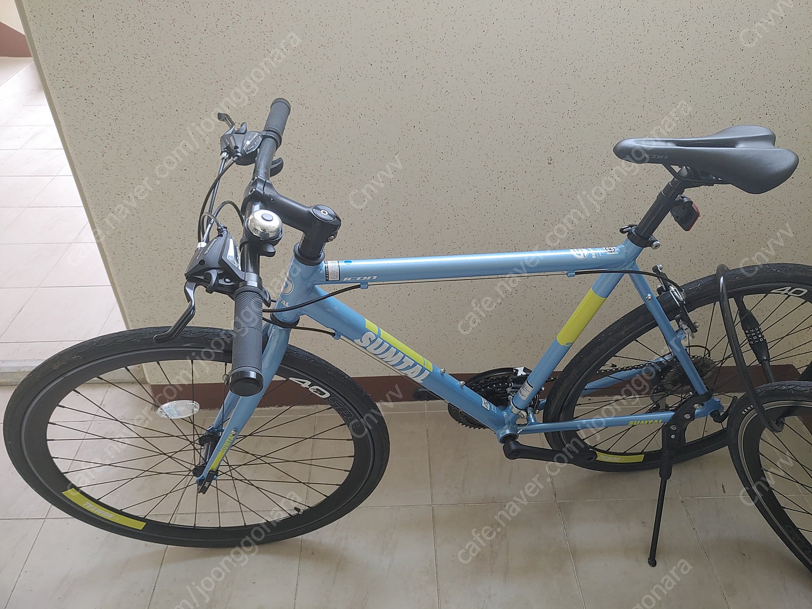 [나주시 혁신도시] 알톤 썸탈 2017년형 하이브리드24단 자전거[블루] 판매합니다.(2019년 8월 구매)