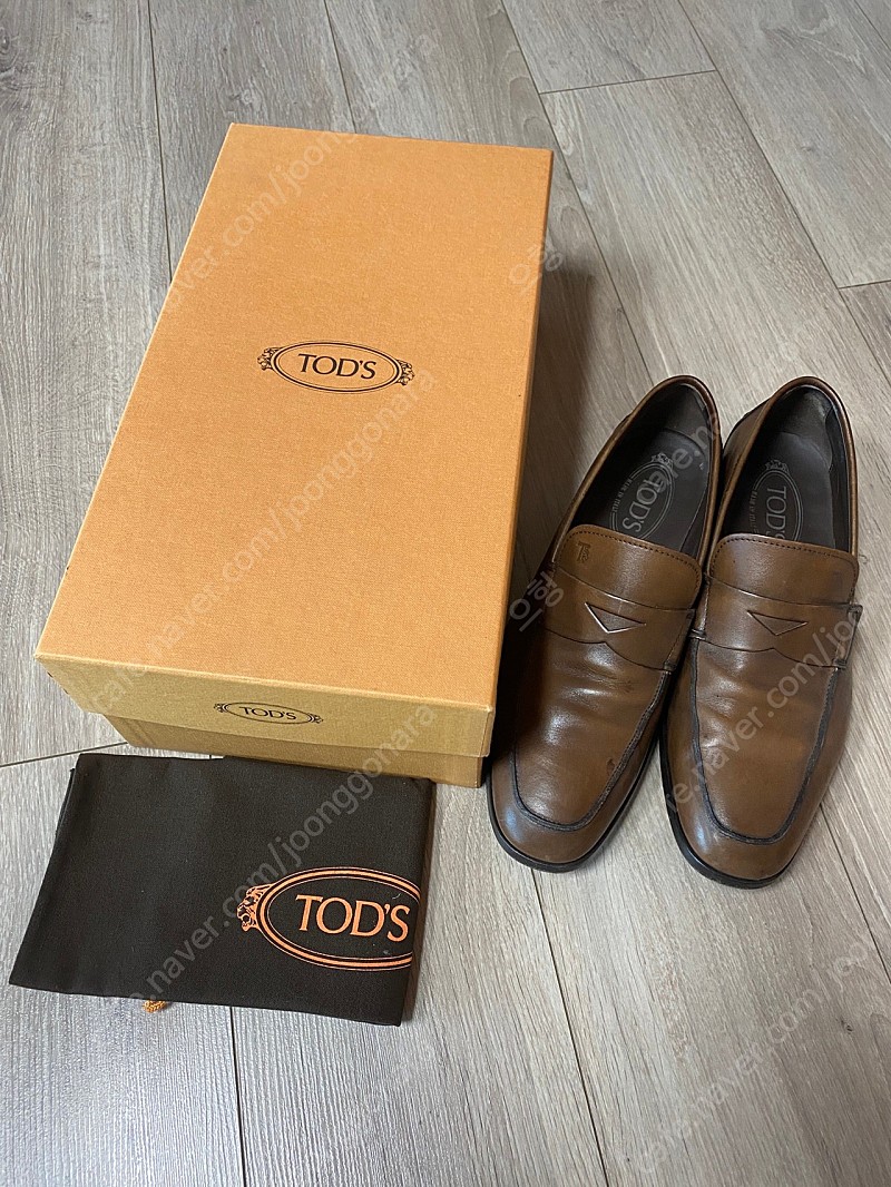 TODS 남자구두 사이즈 5 1/2 (245mm)