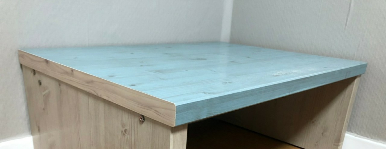 MDF 합판 하늘색 책상 / DIY 조립식 작업대 테이... | 중고나라 카페에서 운영하는 공식 사이트