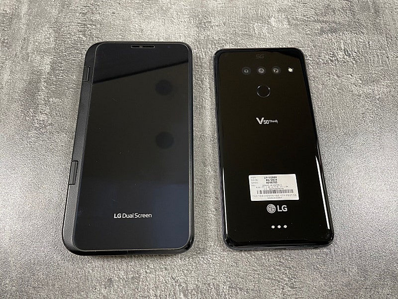 LG V50 128G 블랙 듀얼스크린포함 19만원 판매합니다