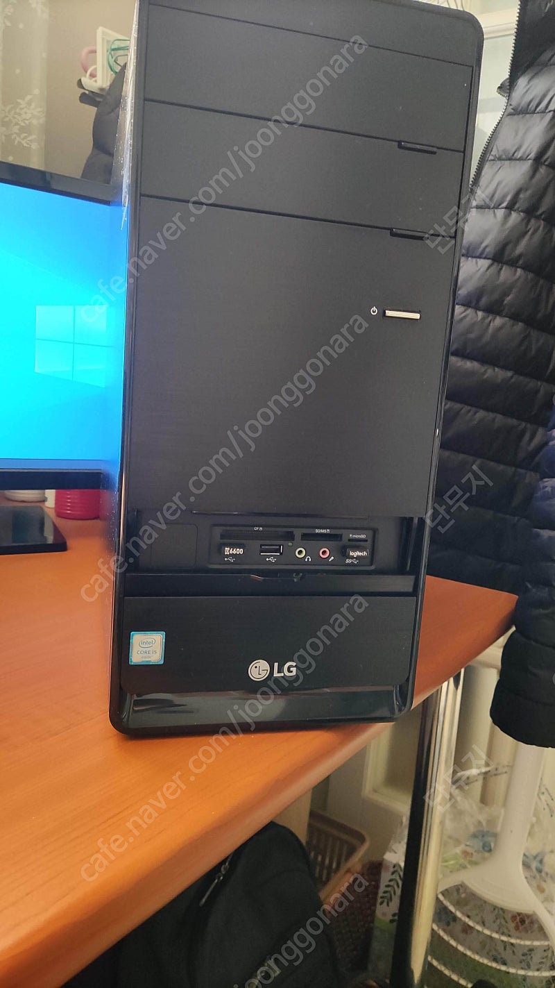 LG PC 컴퓨터 본체 팝니다. S70EV I5-6400 GTX-960 2G SSD 120G DDR4 8G 블루투스 무선랜 와이파이5G 가능