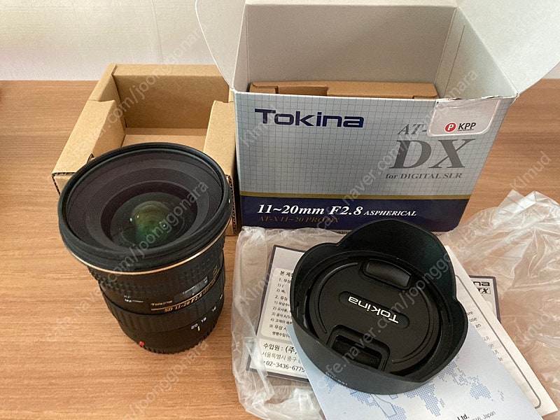 tokina 토키나 11 ~ 20 f 2.8 광각렌즈 캐논마운트 판매합니다