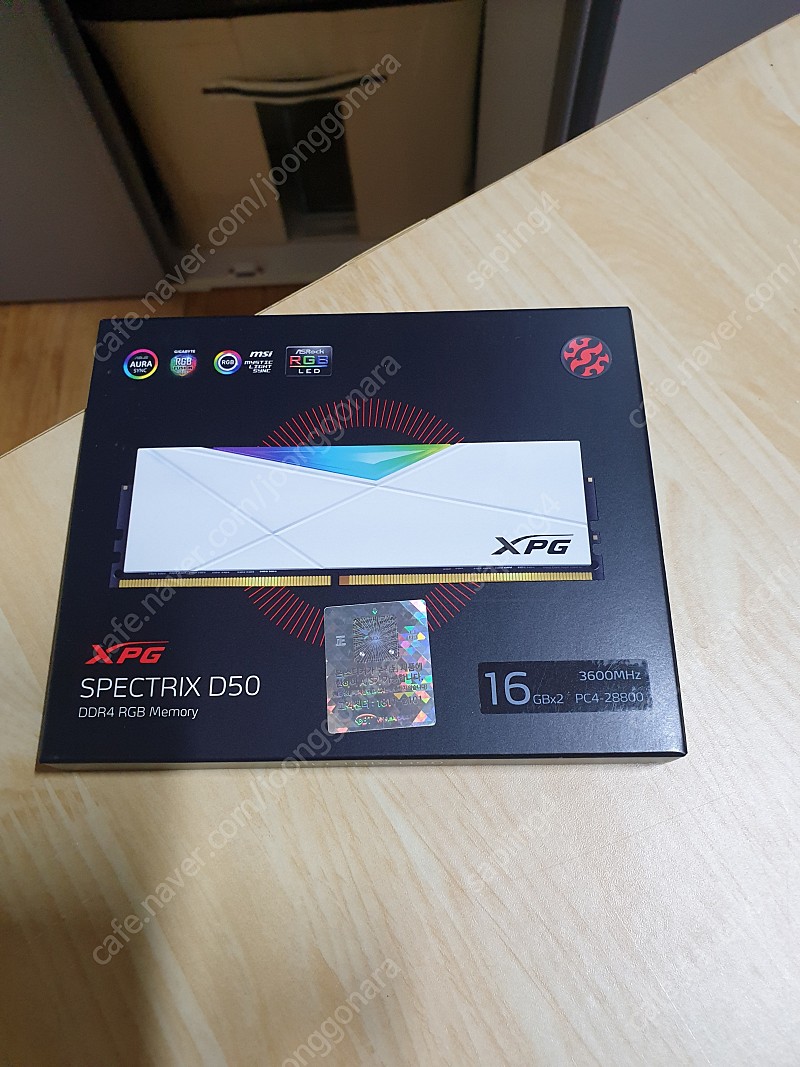 [서울]ADATA XPG DDR4-3600 CL18 SPECTRIX D50 RGB화이트16x2(32GB),사운드바 팝니다.