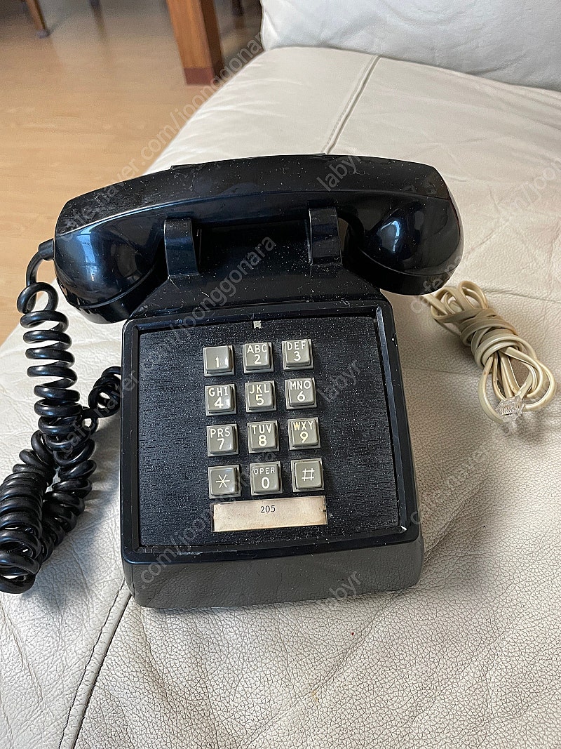 미국산 ITT 버튼 전화기 1979년산