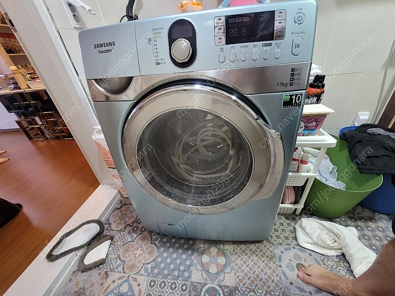 삼성 드럼세탁기17kg