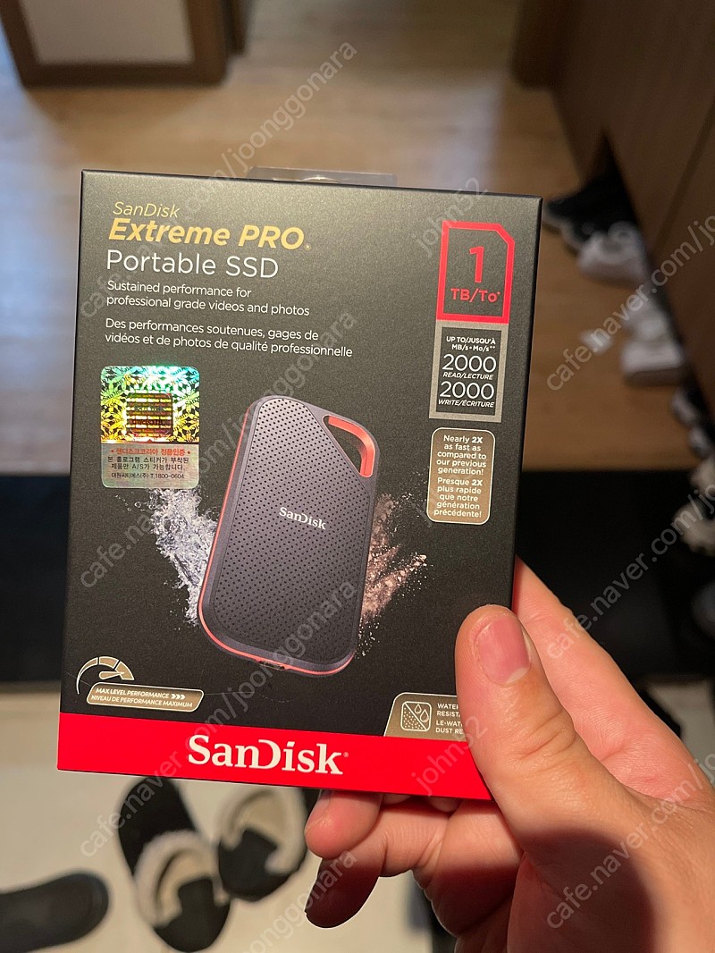 SanDisk Extreme Pro E81 포터블ssd