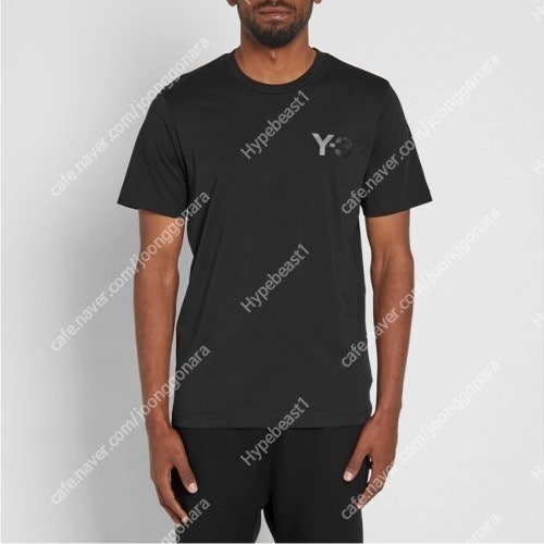 Yohji Yamamoto - Y3 18SS CLASSIC T-SHORT BLACK X ADIDAS 요지 야마모토 클래식 베이직 스포츠웨어 독일 한정 M(100-105) SIZE