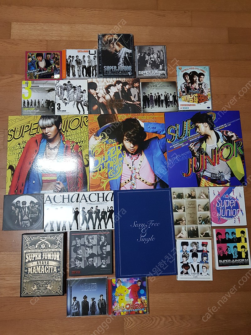 슈퍼주니어, 2PM, 박재범 음반, 콘서트북, 포토카드 판매합니다.