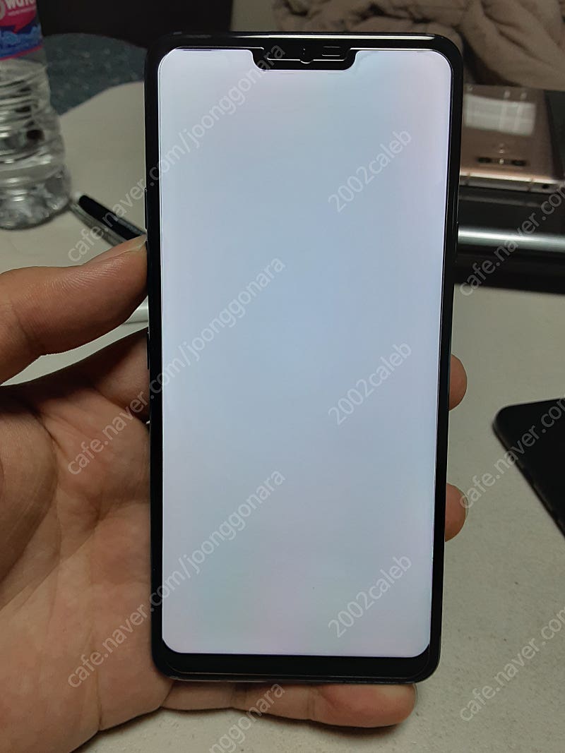 LG G7 블루 A급 잔상, 번인, 찍힘없는 공기기 팝니다.