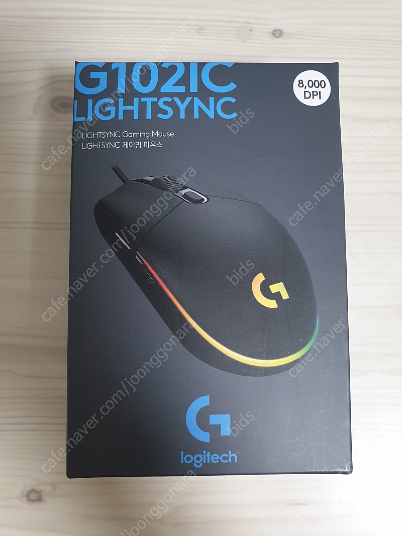 (대구) 미개봉 신품 로지텍 G102IC LightSync 팝니다.