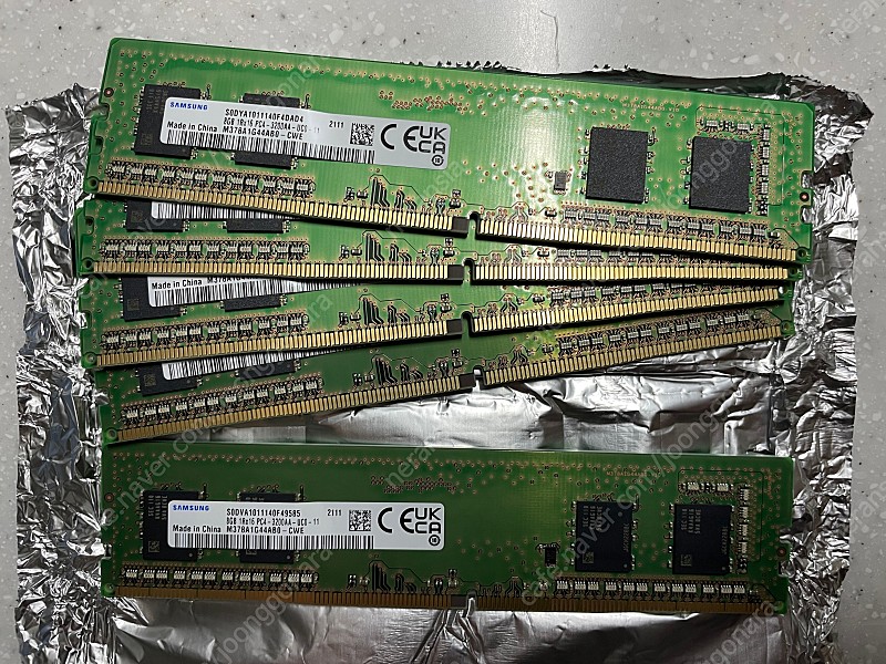 삼성전자 DDR4 8GB PC4-25600 (3200MHz) 새제품 1개 판매합니다