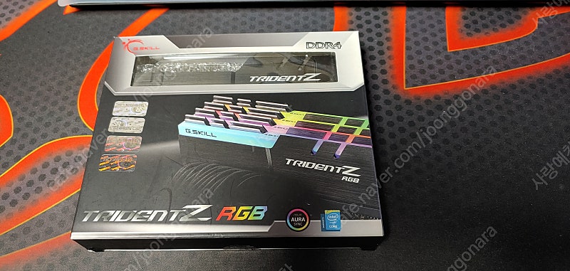 G.SKILL DDR4-3200 CL14 TRIDENT Z RGB 패키지 (32GB(8Gx4))