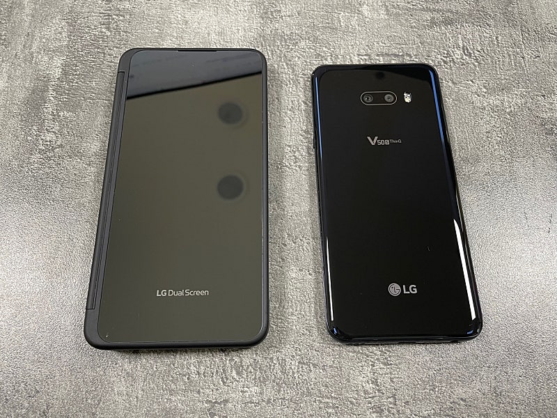 LG V50S 256G 블랙 듀얼스크린포함 A급 24만원 판매해요