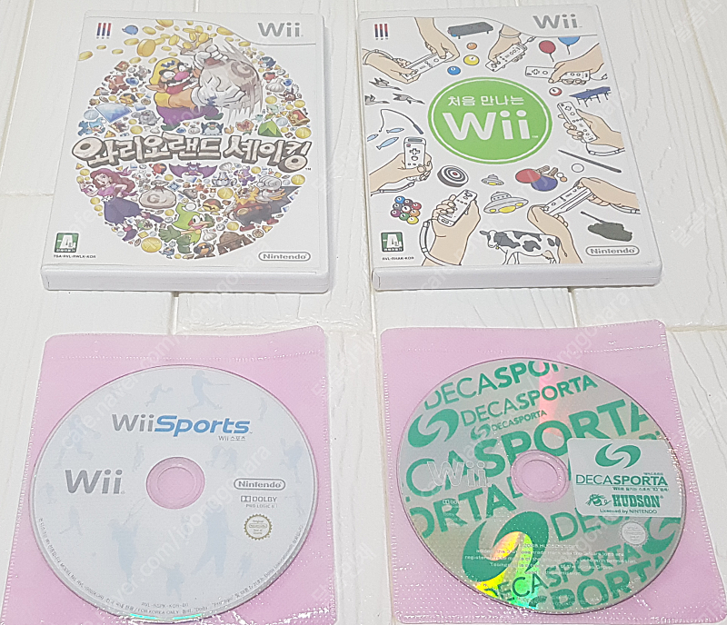 닌텐도 wii(위) cd 마리오파티, 별의 커비 등 싸게 팔아요.