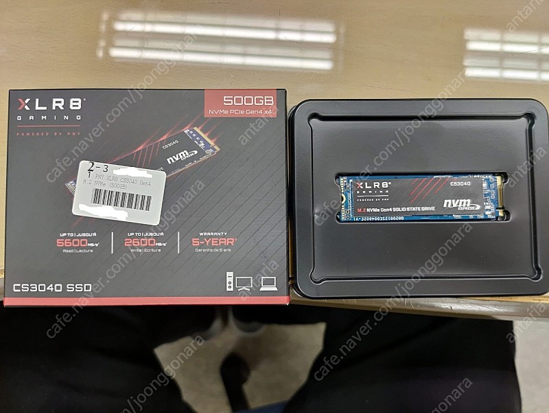 PNY XLR8 CS3040 Gen4 M.2 NVMe 500GB(SSD) 판매