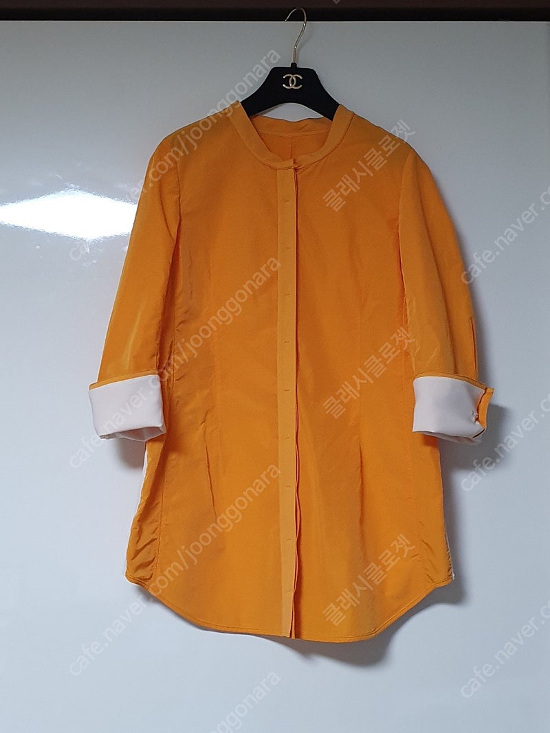 구호 KUHO 옐로&아이보리 레이어드 셔츠 블라우스 (55) 6만 9천원 무료배송