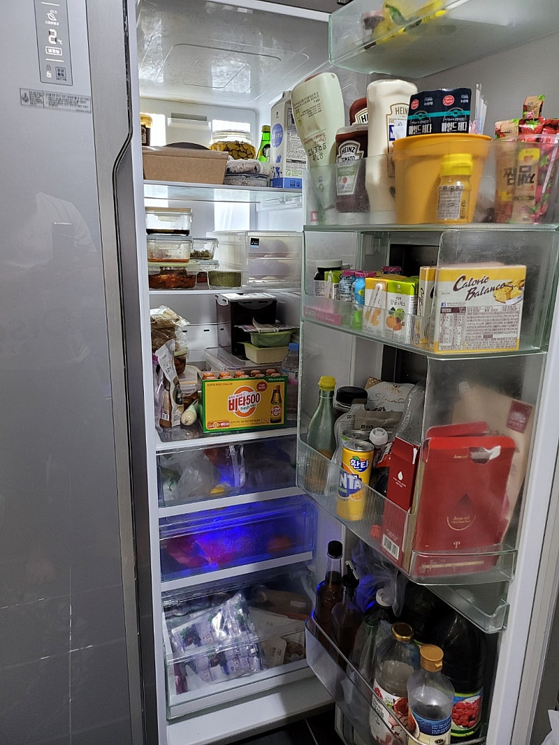 양문형 냉장고 삼성지펠 8600