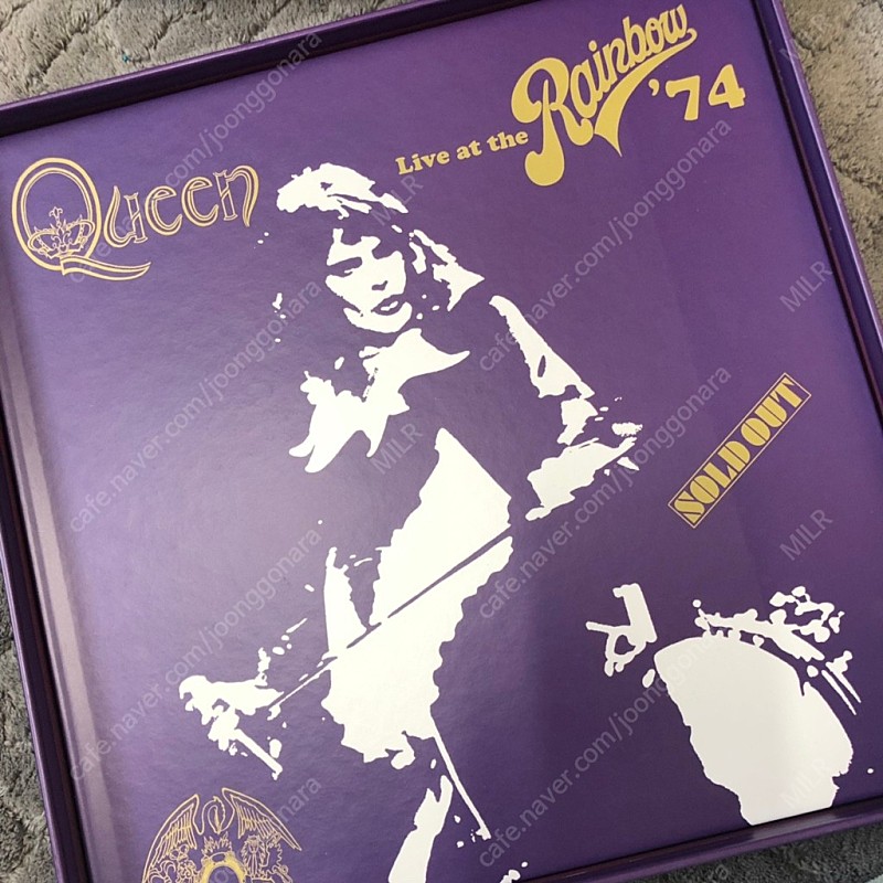 퀸 Queen live at the rainbow deluxe edition box set