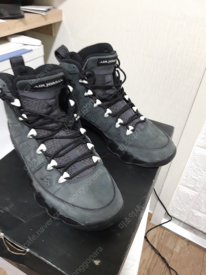 [255mm] 나이키 에어 조던 9 무연탄