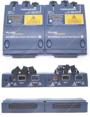 Fluke Cable Tester DTX1800용 모듈 DTX-MFM 2개 세트 판매합니다.