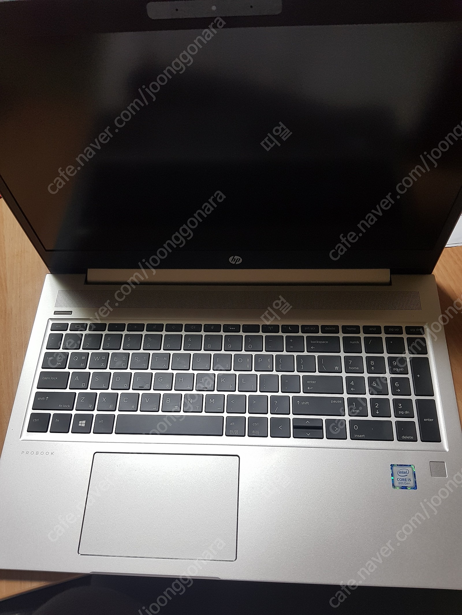 HP ProBook 450 G6 6CY52PA 노트북 거의 새제품 판매합니다 (2021. 3. 15일구매)