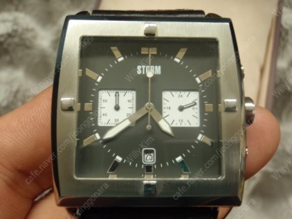 영국 한정 STORM 모나코 판다 크로노 시계